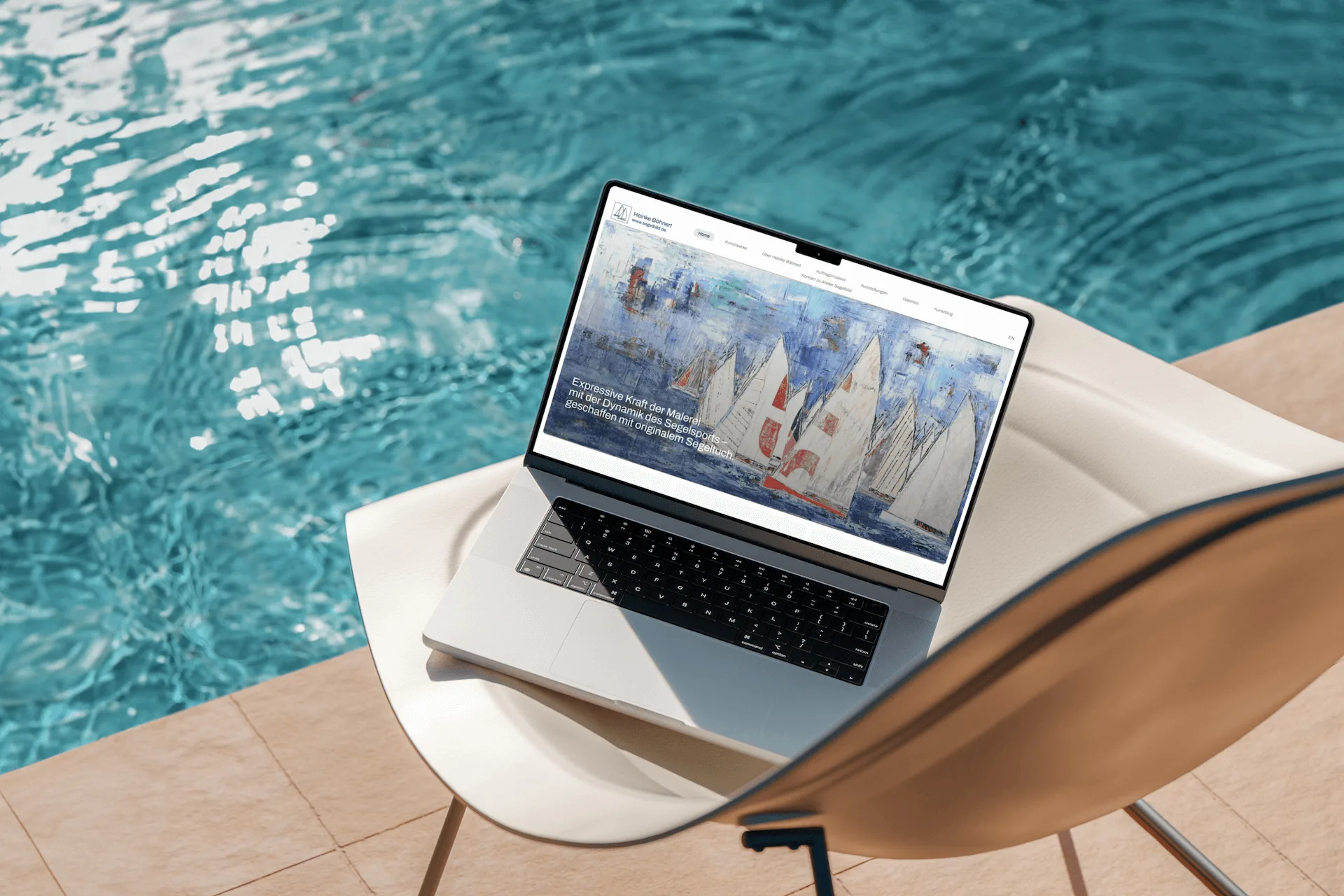 Atelier Segelbild – Website relaunch