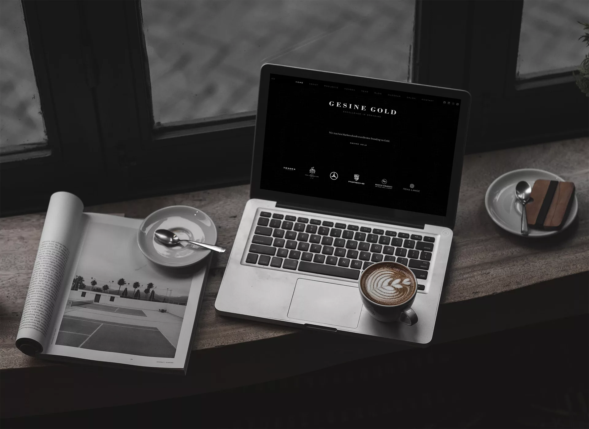 Gesine Gold – Website relaunch