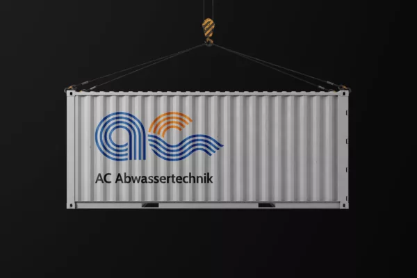 Container Mockup AC Abwassertechnik